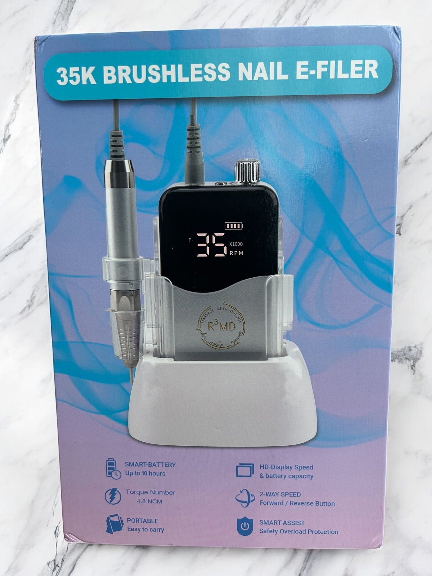 Professional 35k Hybrid Brushless Nail E-Filer