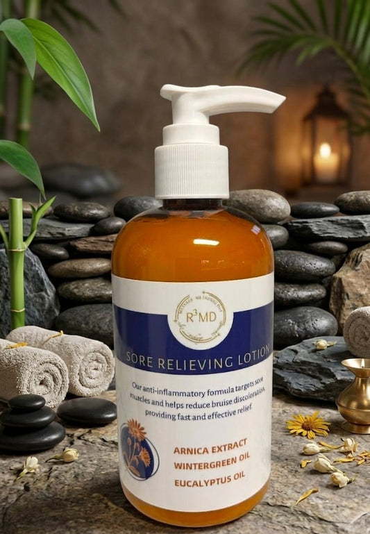 Sore Relieving 8oz Lotion : FREE