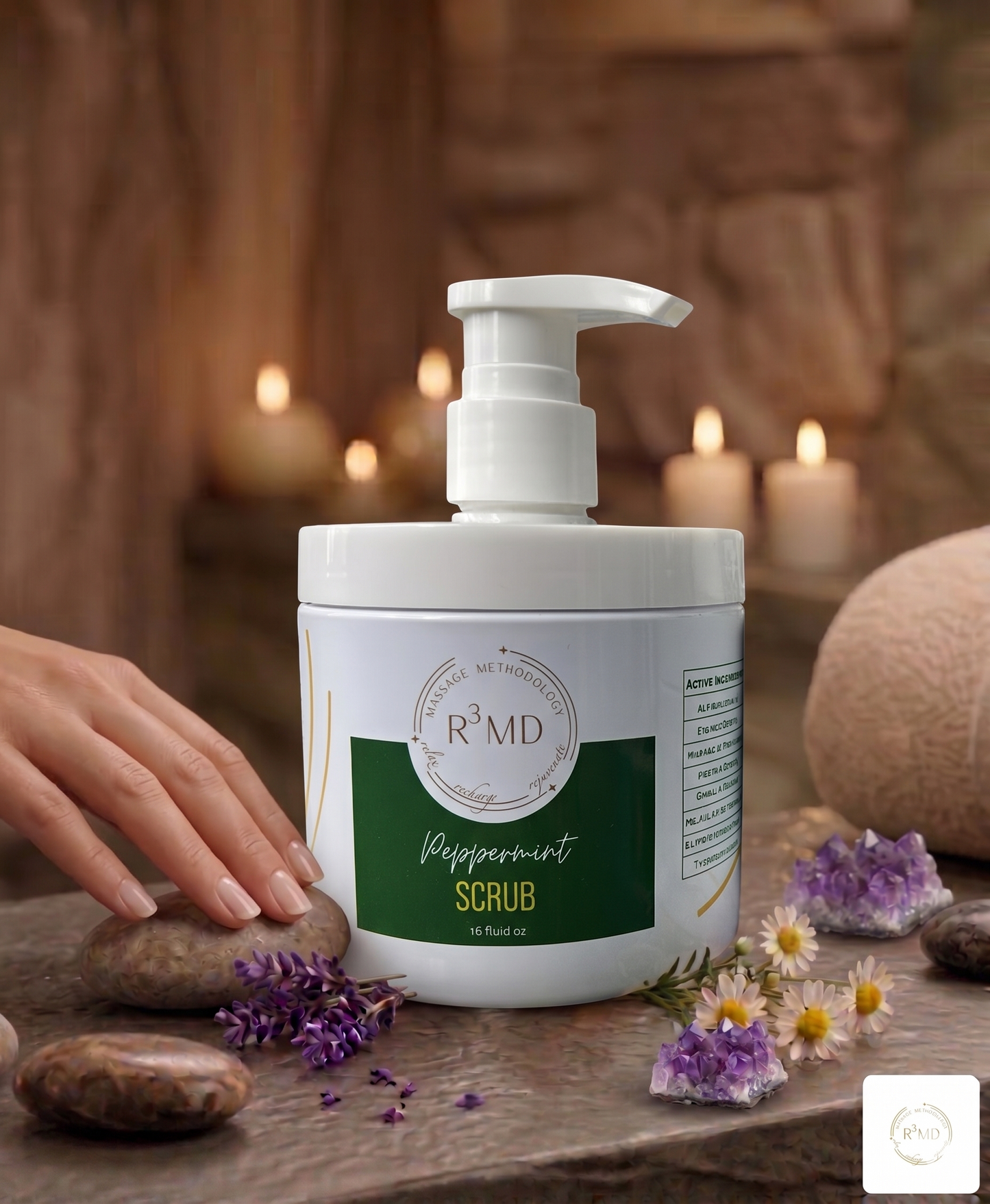 Peppermint 16 oz Scrub: FREE