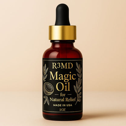 R3MD Magic Oil for Natural Relief – 1 oz (Made in USA)