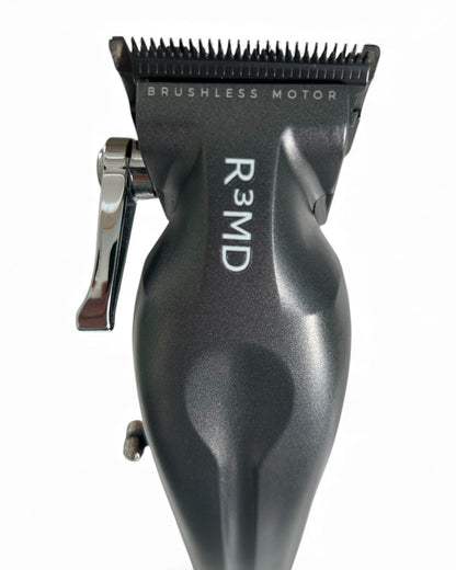 R³MD Professional Hair Clipper – Brushless Motor, 7500 RPM, Cordless Metal Body