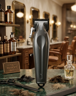 R³MD Professional Hair Clipper – Brushless Motor, 7500 RPM, Cordless Metal Body