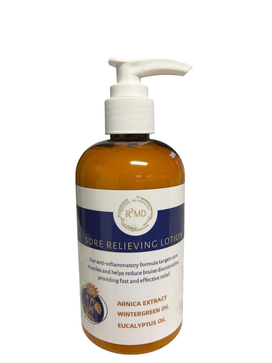 Sore Relieving 8oz Lotion : FREE